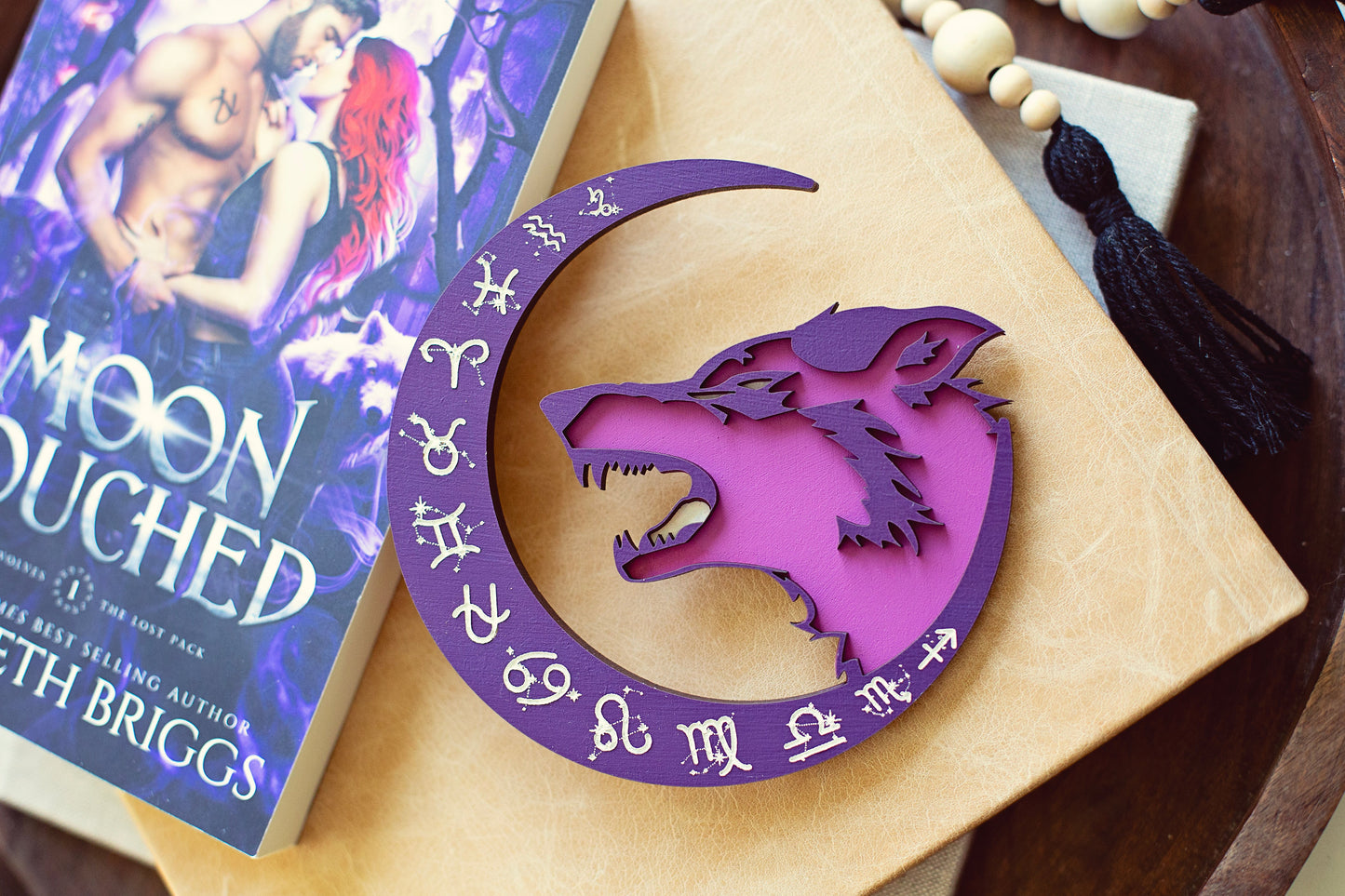 ROMANTASY PRE-ORDER, Zodiac Wolves, Head and Moon Sign