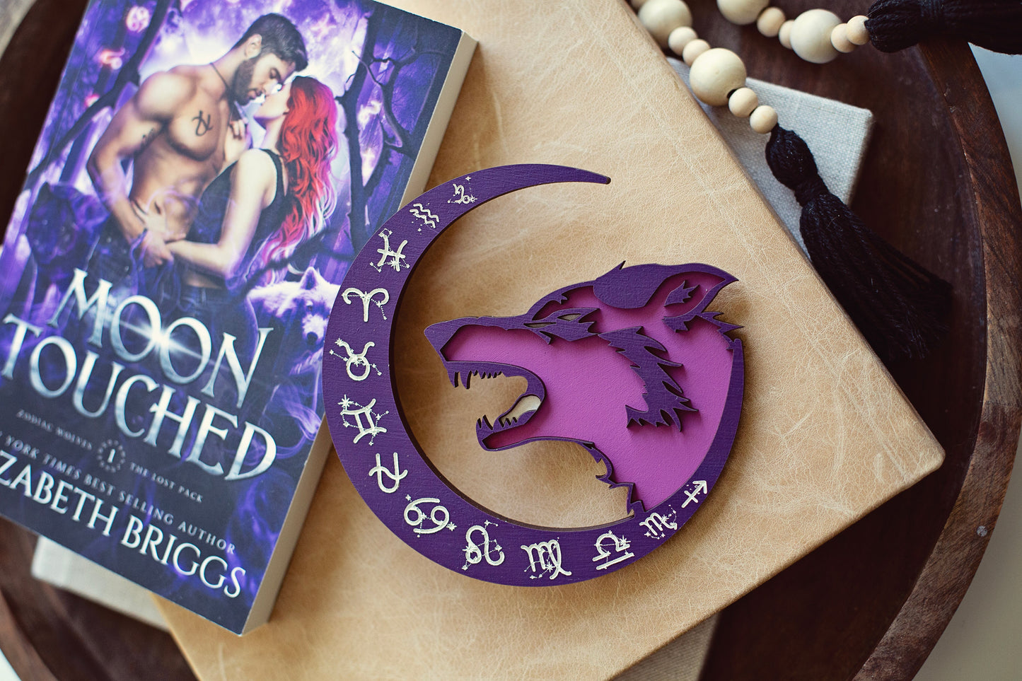 ROMANTASY PRE-ORDER, Zodiac Wolves, Head and Moon Sign