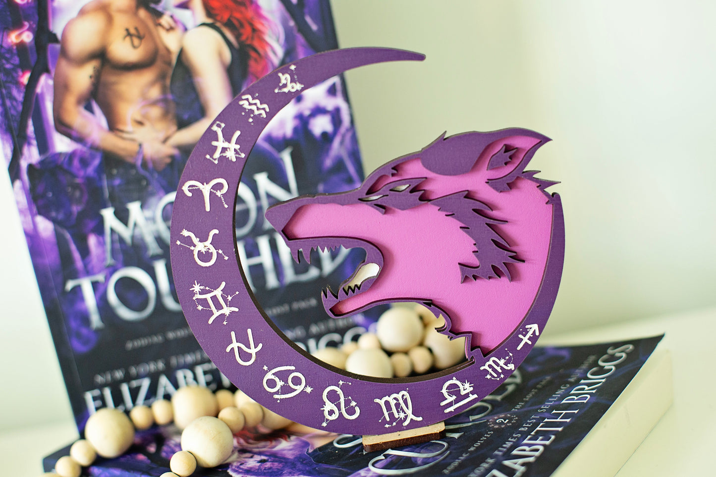 ROMANTASY PRE-ORDER, Zodiac Wolves, Head and Moon Sign