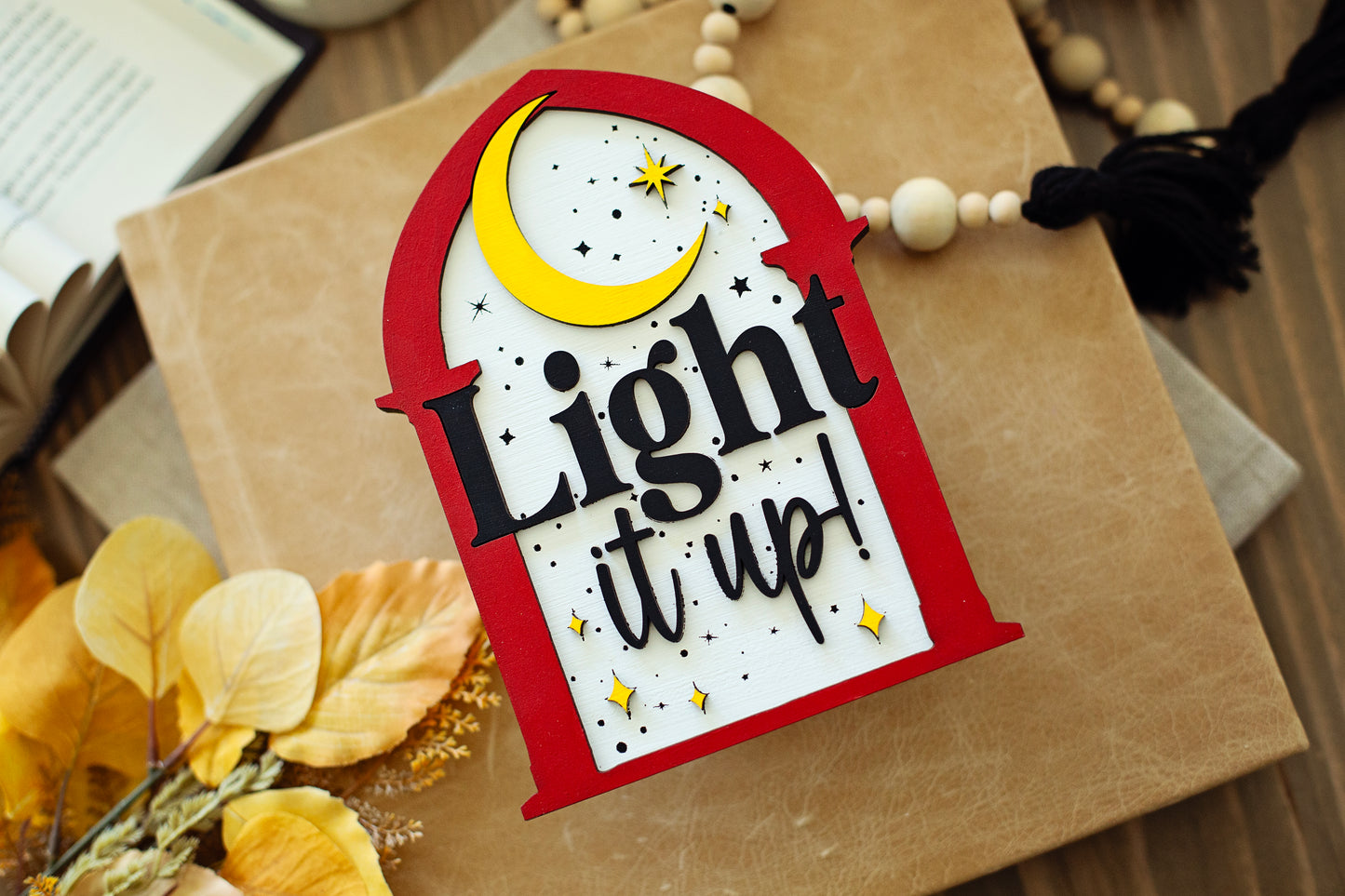 ROMANTASY PREORDER Light it Up Sign