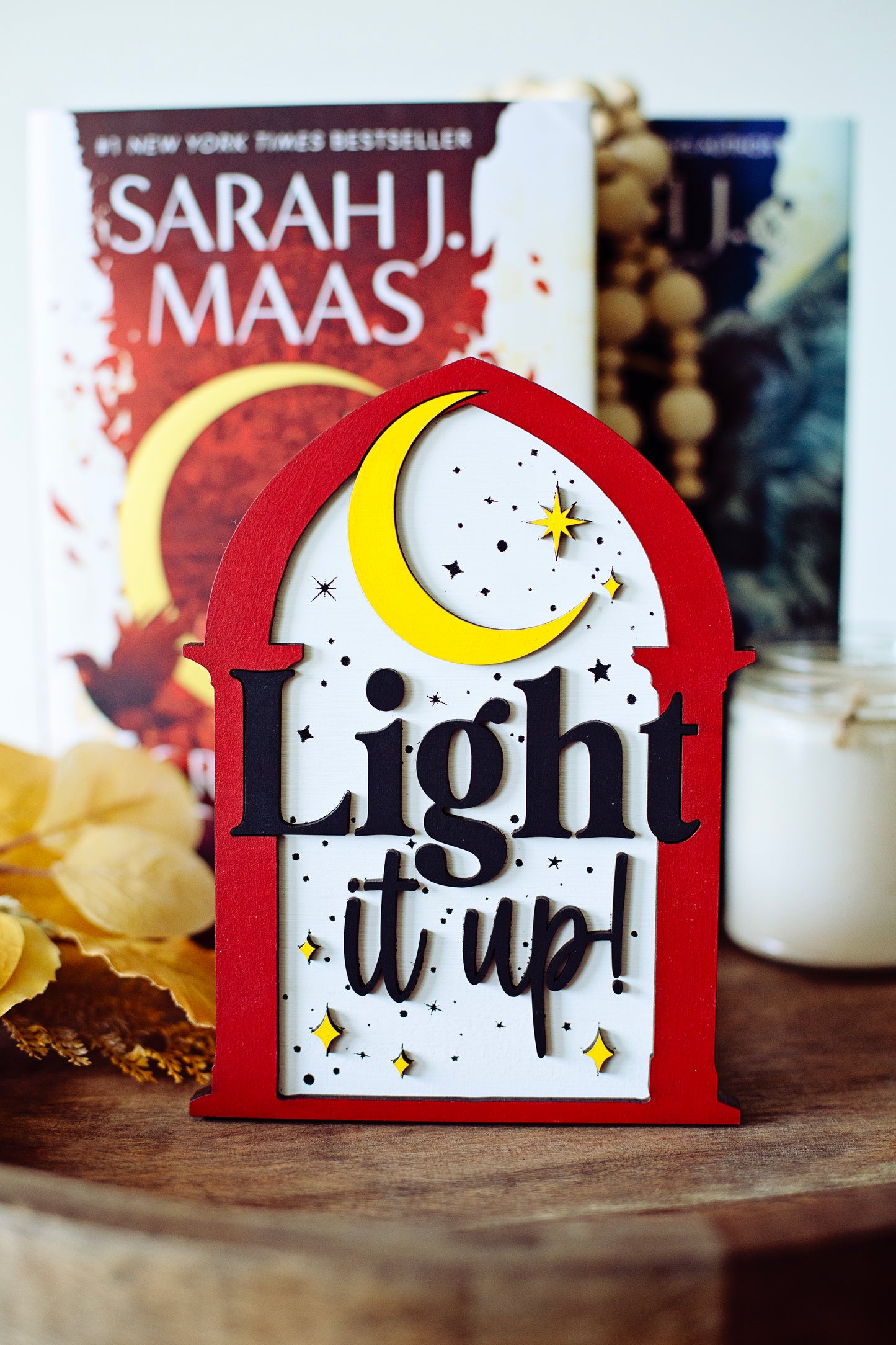 ROMANTASY PREORDER Light it Up Sign