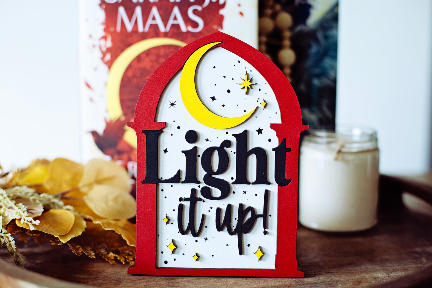 ROMANTASY PREORDER Light it Up Sign