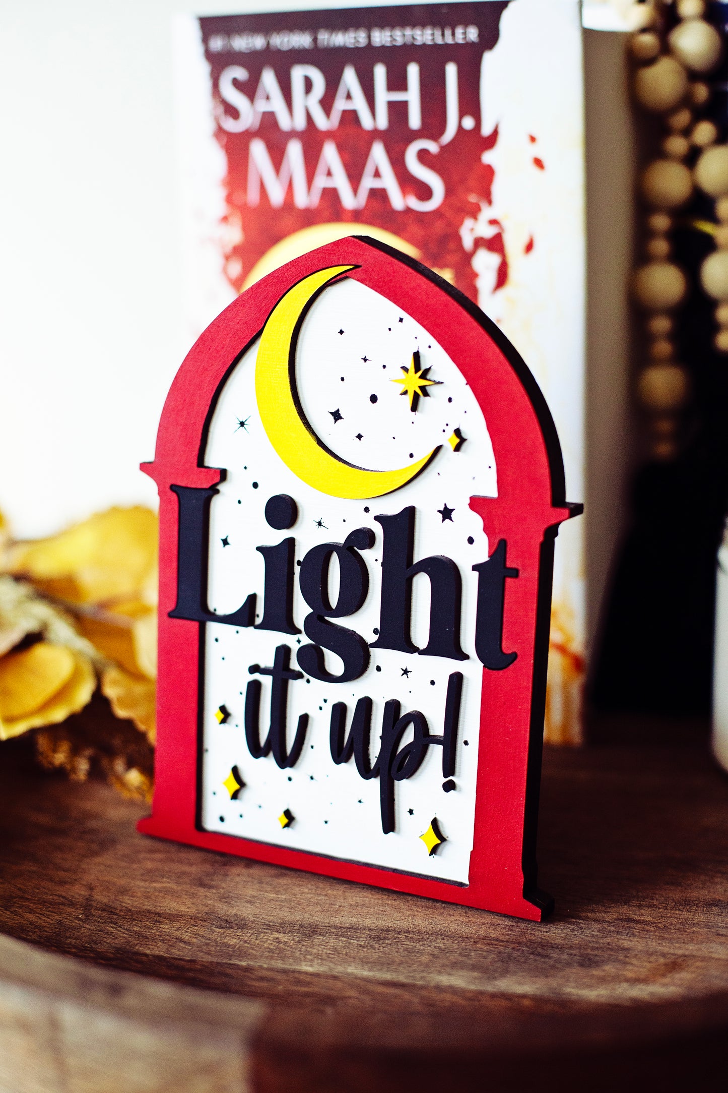 ROMANTASY PREORDER Light it Up Sign