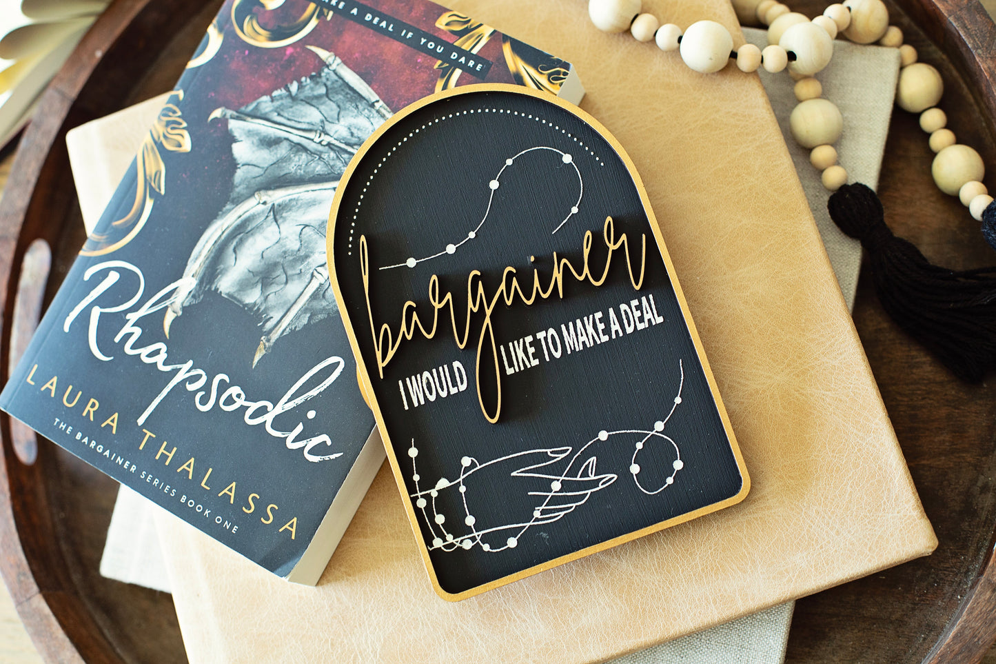 LOVE N VEGAS PRE-ORDER, I would Like to Make a Deal Bookshelf Sign