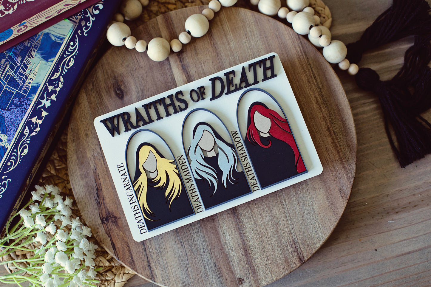 ROMANTASY PRE-ORDER Wraiths of Death (With Names) Sign
