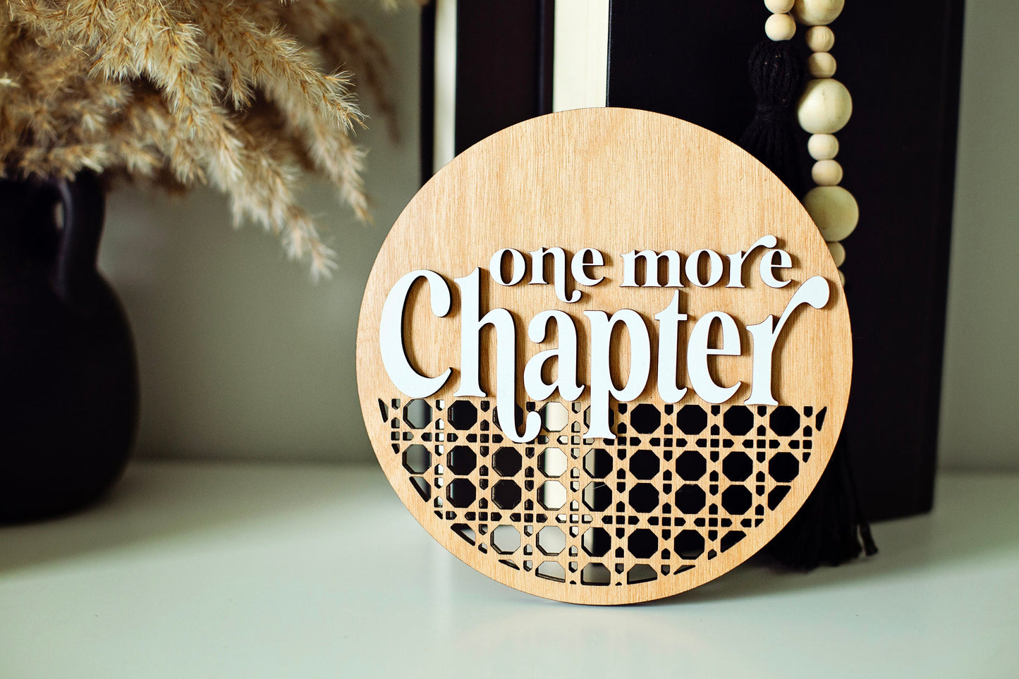 One More Chapter Sign, Spicy booktok Sign, booktok sign, booktok merch, smut, smut sign, gift for readers, enemies to lovers, bookshelf sign