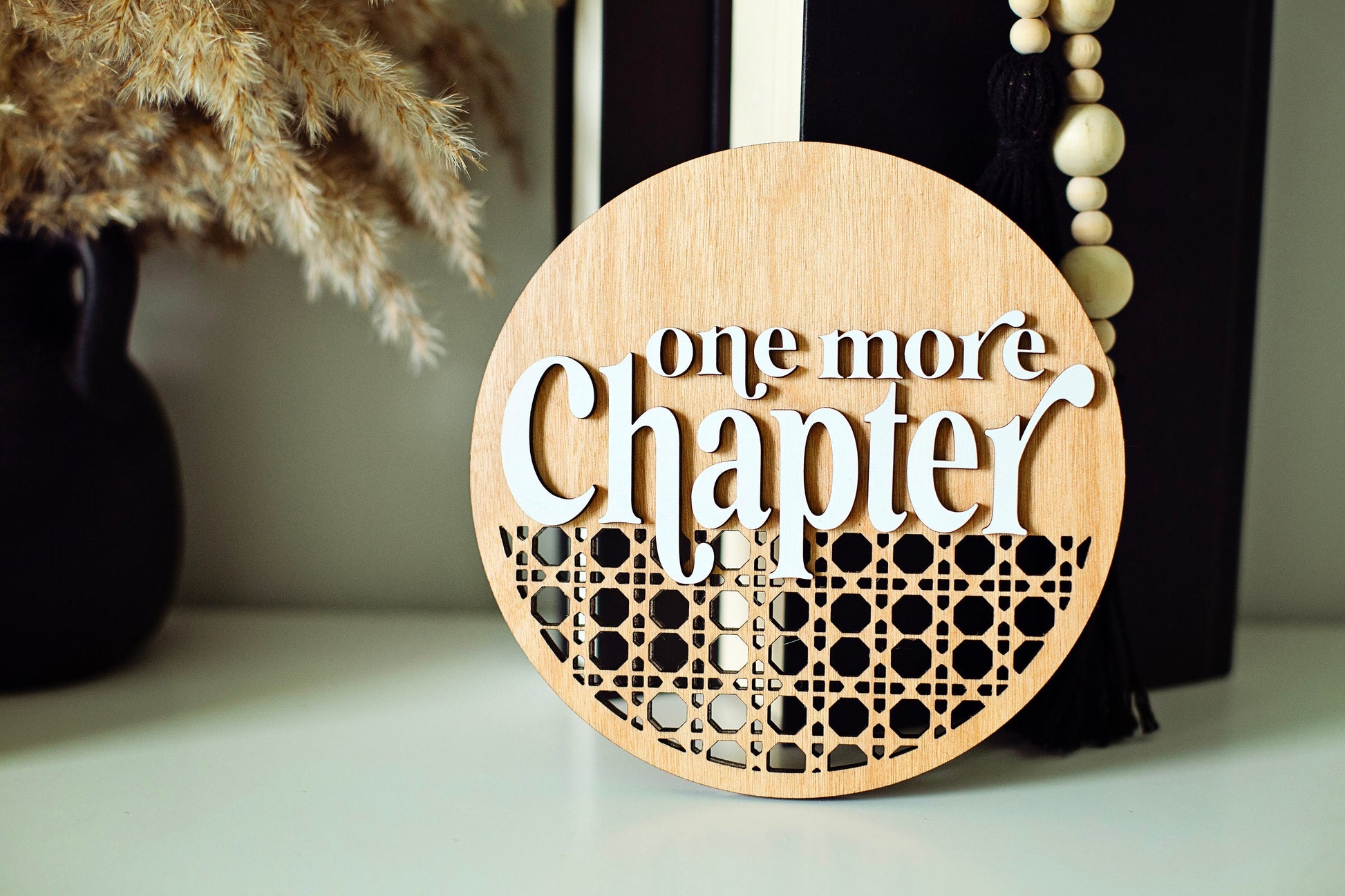 One More Chapter Sign, Spicy booktok Sign, booktok sign, booktok merch, smut, smut sign, gift for readers, enemies to lovers, bookshelf sign