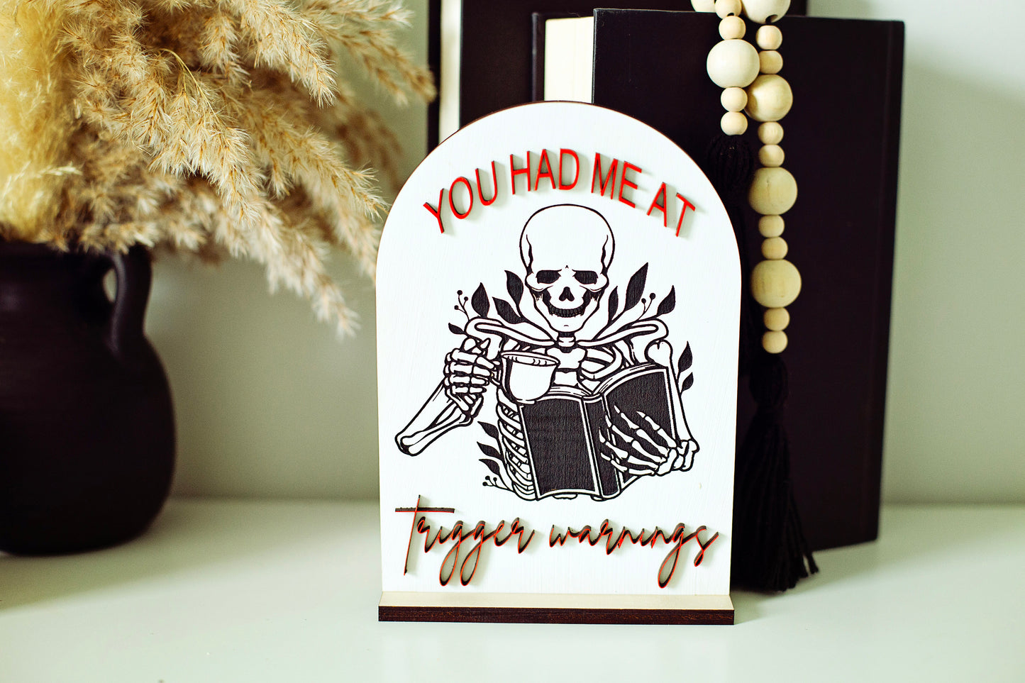 Trigger Warnings Sign