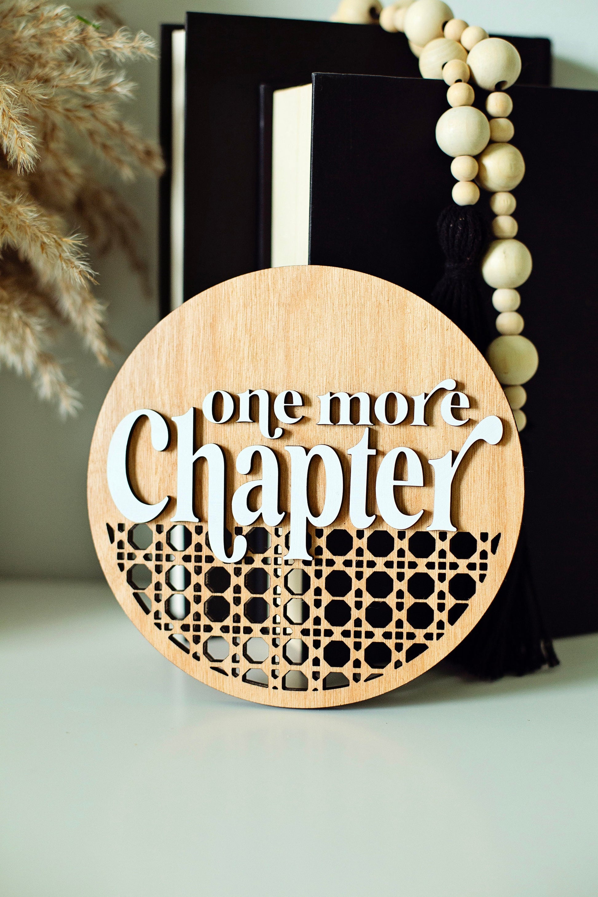 One More Chapter Sign, Spicy booktok Sign, booktok sign, booktok merch, smut, smut sign, gift for readers, enemies to lovers, bookshelf sign