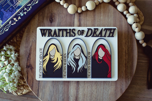 ROMANTASY PRE-ORDER Wraiths of Death (With Names) Sign